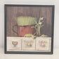 LILAS Wall Art by Arnie Fisk Framed 18" x 18" Italy Giclee Print No. 729/4170