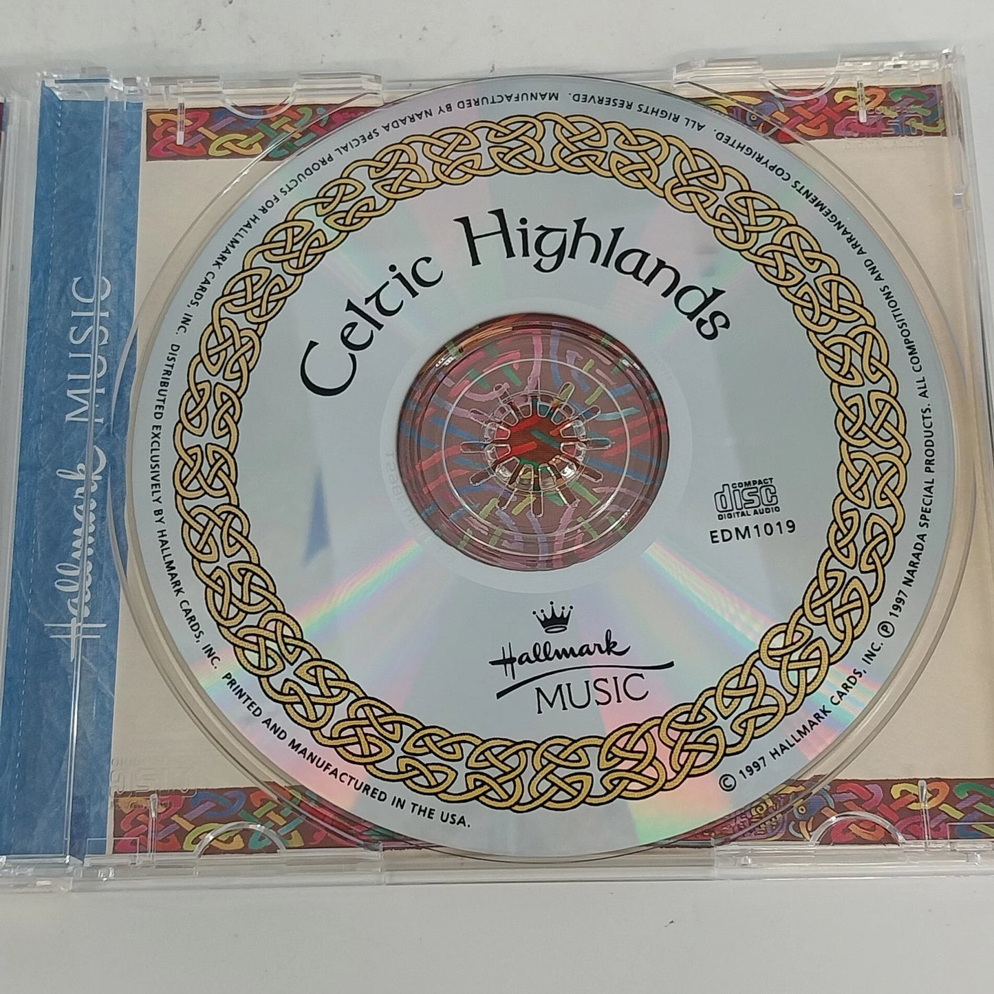 Hallmark The Celtic Highlands CD Various Artists Instrumental Celtic 1997