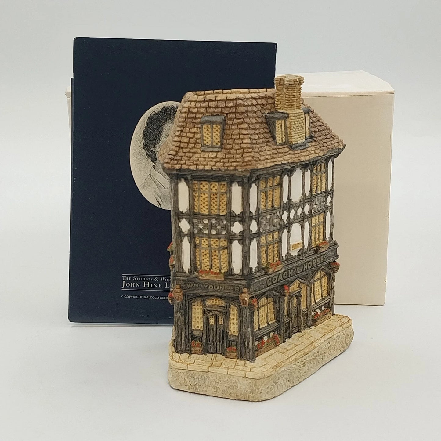 Malcolm Cooper Coach & Horses Bruton Street 1986 Great British Pubs Box COA Vtg