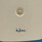 Igloo Blue & White Playmate Cooler Large with Sliding Lid Ice Chest 14" Vtg 1986