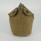 US Military WWII Metal Water Canteen Canvas Cover Army Field Gear Vintage
