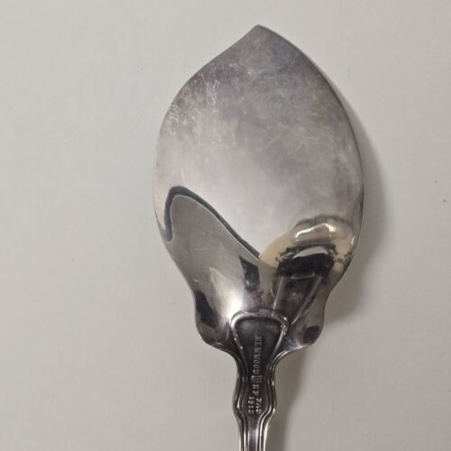 4 Various Silverplate Very Vintage Flatware Pcs Tong Spoon Shrimp Fork Ladle