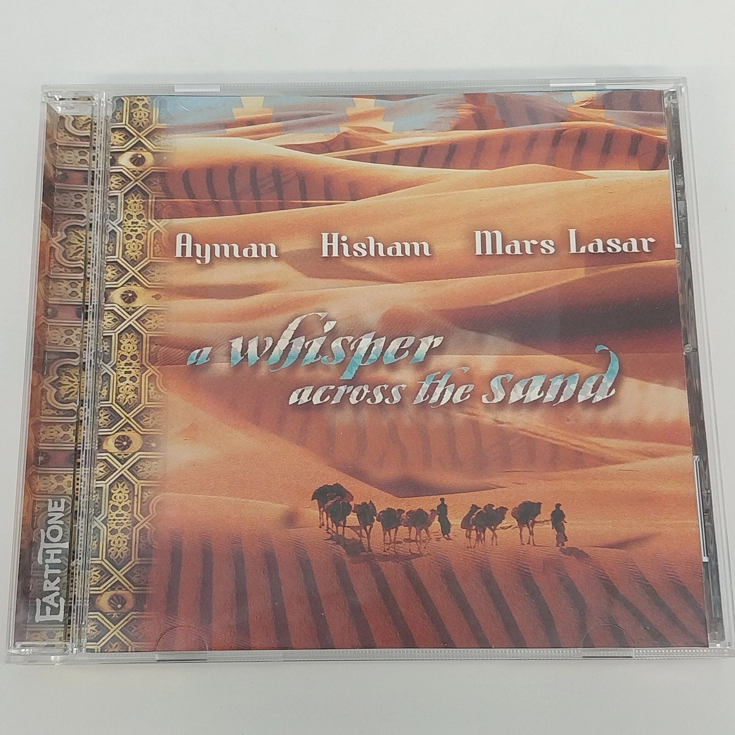 Ayman Hisham Mars Lasar A Whisper Across the Sand CD 1999 New Age Ambient
