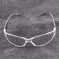ERB Boas Safety Glasses Work Eye Protection Wraparound Lens High Impact Z87.1 (Smoke, Clear)