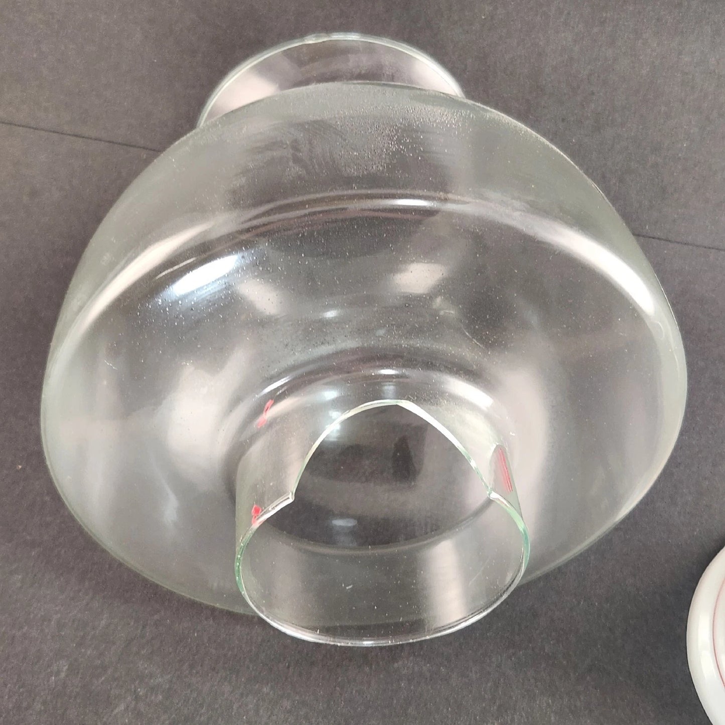 Classic Hurricane Christmas Candle Holder 10" Lamp w Box Jay Import Co Vintage