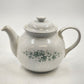 Corelle Coodinates Callaway Ivy Stoneware Teapot w/ Lid 5-Cup Corning Ware