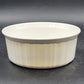 Corning Ware Round Casserole Dish French White F5B 1.5 Quart Soufflé Stoneware