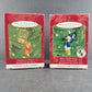 4 Hallmark Keepsake Collector's Series Christmas Ornaments from 2000 Boxed Vtg