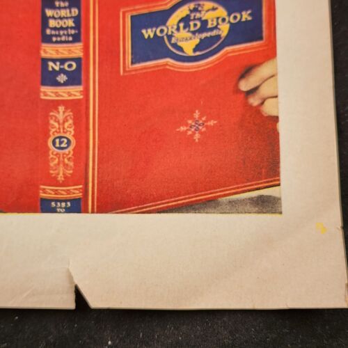 World Book Encyclopedia Completely New Gosh It's Got Everything 1948 Print Ad