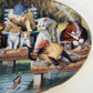 Franklin Mint Puss 'N Boot Bryan Moon Fine Porcelain Plate Limited Edition COA