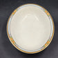 Nebraska Blue Oval Vegetable Bowl 10" England Blue Rim Flower Accent J&G Meakin
