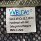 Patriotic Welding Cap Size 7-3/8" Weldas Real Character #23-4507 Mesh Lined