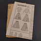 Butterick 4286 Vintage Sewing Pattern 1989 Uncut Misses & Girl Top Skirt Size A