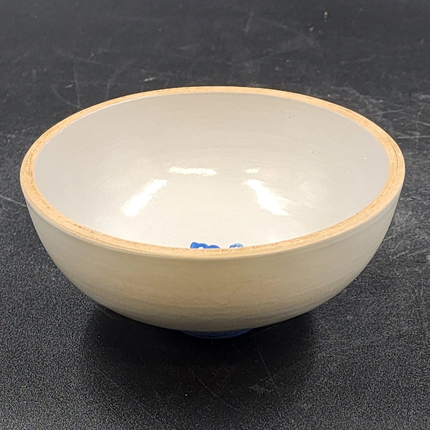 Hadley Dome Covered Butter Dish Blueberry Bouquet Hand-Painted Stoneware Pottery