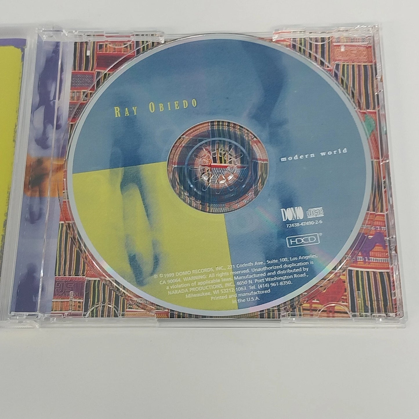 Ray Obiedo Modern World CD 1999 Domo Records Smooth Contemporary Jazz Fusion
