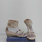Forever Link Jill 11 Beige Wedge Sandals Womens Size 8