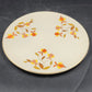 Autumn Leaf Cake Plate Server 9.5" Round Hall's Superior for Jewel Tea MCM Vtg