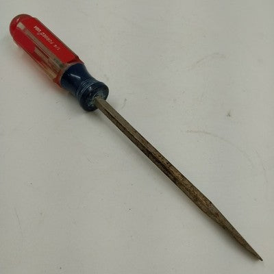 Craftsman Screwdriver 10" Long 1/4 Forged USA 41584 H WF Flat Standard Tip USA
