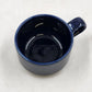 Homer Laughlin Cobalt Blue Flat Cup Jumbo 4"d x 2.5"h Best China Pattern USA Vtg