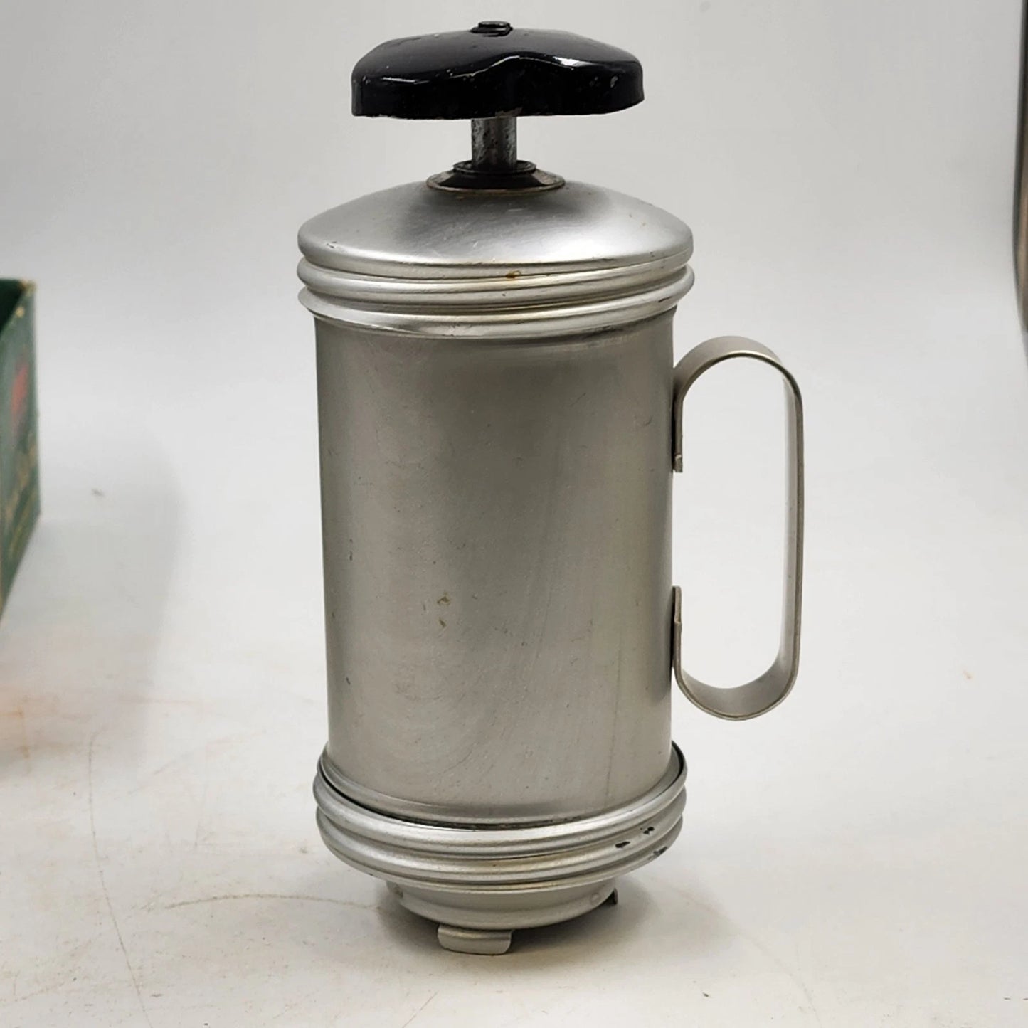 Mirro Cooky Pastry Press No 358 AM Aluminum Set 11 Discs 3 Tips Book with Box