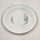 Corelle Callaway Floral Green Ivy Salad Plate Corning Ware Swirl Edge 7.25" USA