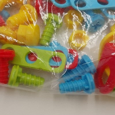 Ranxian Creative Suitcase Building Construction Drill Kit Toy Design For Toddler