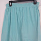 Hastings & Smith Tank Top Skirt 2 pc Set Womens Aqua White Striped Sleeveless