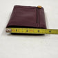 Rolfs Women's Genuine Brown Leather Tri-Fold Wallet Organizer Card Fold-Out Vtg
