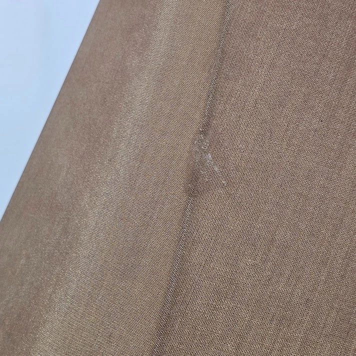 Brass Table Lamp 25" Fabric Shade Finial Electric 1980s Early American MCM