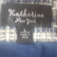 Katherine New York Women's Blue Gray & White Blazer Jacket Large Accented Trim