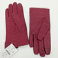 Maroon Leather Driving Gloves J Crew Red Ladies Lined New Winter Size Large