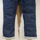 Levi's Women's Capri Jeans Size 28 Cuffed Dark Wash Denim Stretch 33" x 22"