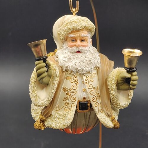 Hallmark Keepsake Christmas Ornament 2004 JOLLY OLD KRIS KRINGLE w Bells No Box