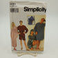 Simplicity 9291 Sewing Pattern Pajamas Sleepwear Cut Size BB Misses Men L XL