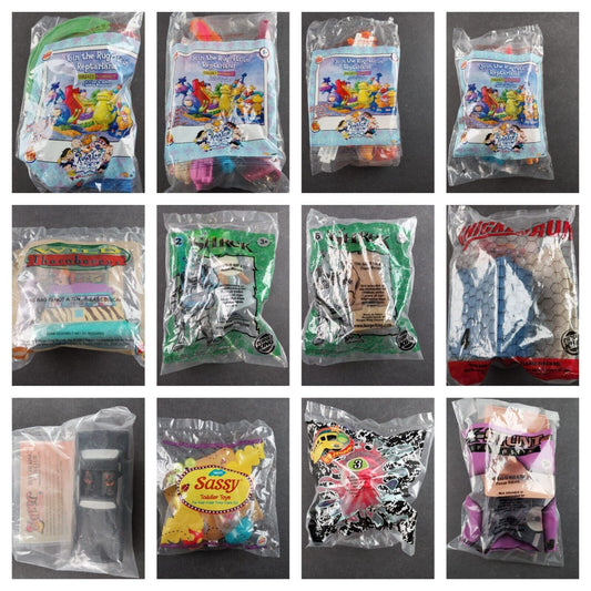 Burger King Vintage Toys of Various Sources Sealed Items Around 2000