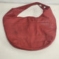 Bijoux Terner Women's Red Tote Bag PVC Shoulder Purse Large Zipper Pocket Vtg