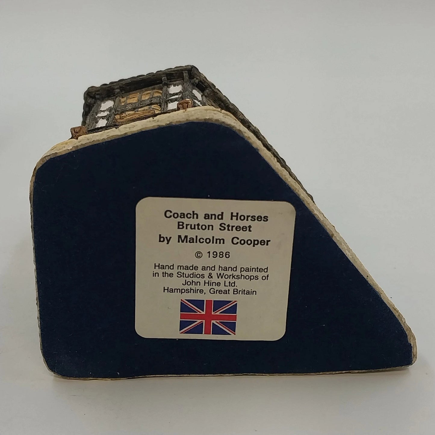 Malcolm Cooper Coach & Horses Bruton Street 1986 Great British Pubs Box COA Vtg