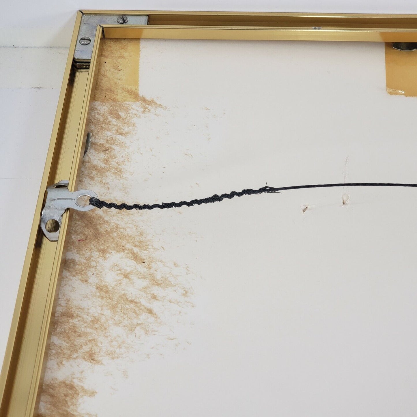 Tropical Ocean View Framed Double Matted Art Print Wall Picture Signed Soft Tone