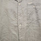 Columbia Sportswear Short Sleeve Shirt Large Dark Khaki Men's Utility Button Up