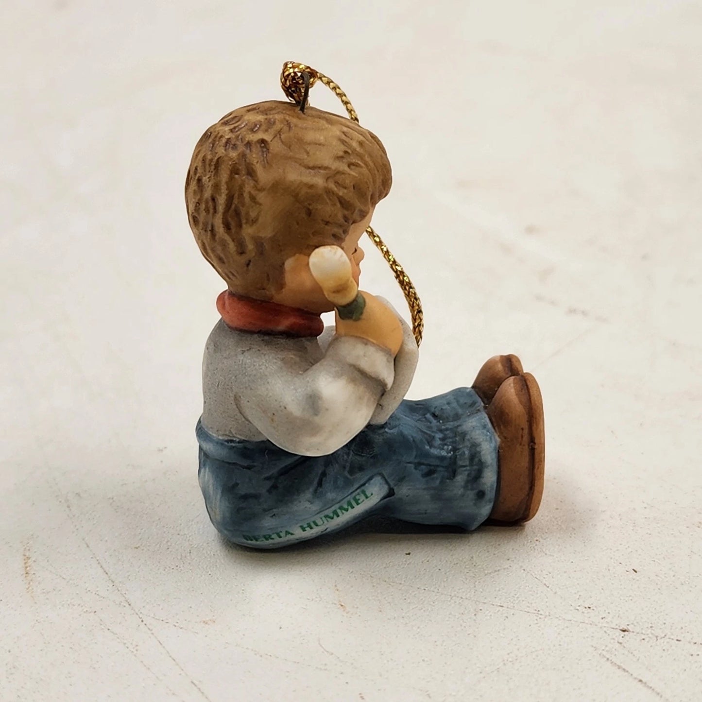 Berta Hummel A NORTH POLE ADDRESS Ornament '99 Goebel Porcelain Ash Drake Studio