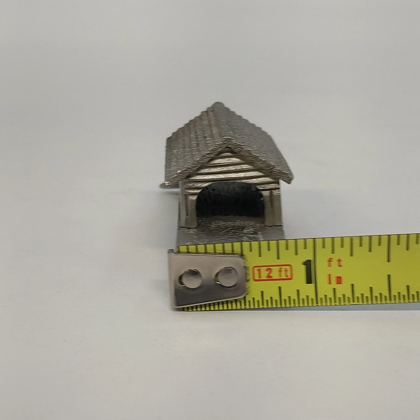 Spoontiques Covered Bridge Pewter Miniature Figurine 3051 1987 Vintage