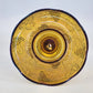 Indiana Glass Harvest Grape Compote Marigold Carnival Pedestal Bowl 8.5" Vintage