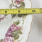 Rosenthal RC Monbijou Rim Soup Bowl Pink Roses Gold Trim Bavaria China