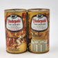 2 Hudepohl 12 oz Steel Beer Can 1975 World Series Champions Cincinnati Reds GUC