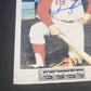 Tommy Helms Autographed Photo 8.5x11 Cincinnati Reds MLB