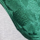 Green Poinsettia Holly Tablecloth Set 60x84 with 5 Placemats Holiday