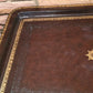 Maitland Smith Leather Tray Top Coffee Table Faux Bamboo 32x22 Philippines