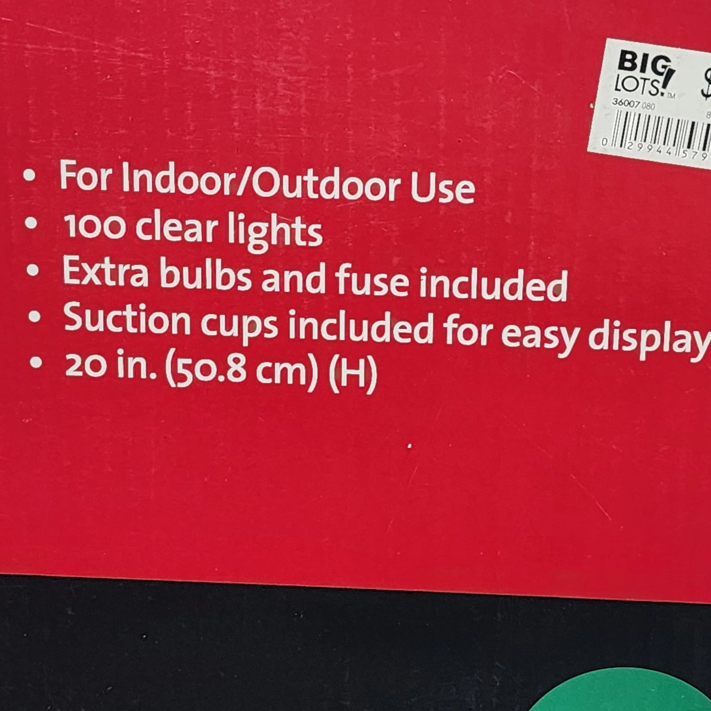 Winter Wonder Lane 19" Holographic Snowflake Window Decor 100 Lights 20" NOS
