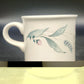 Pfaltzgraff April Floral Coffee Tea Mugs Cups Set of 4 Stoneware 3.25" USA