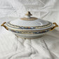 Bavaria Thomas Delmonte Covered Vegetable Oval Fine China Fruit Grapes Gold Gilt